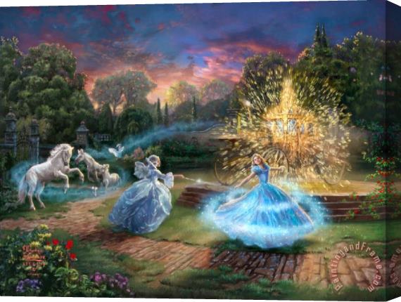 Collection Disney Wishes Granted Stretched Canvas Painting / Canvas Art