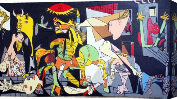 Collection Guernica Stretched Canvas Painting / Canvas Art