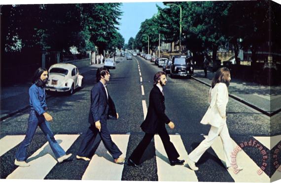 Collection The Beatles Abbey Road III Stretched Canvas Print / Canvas Art