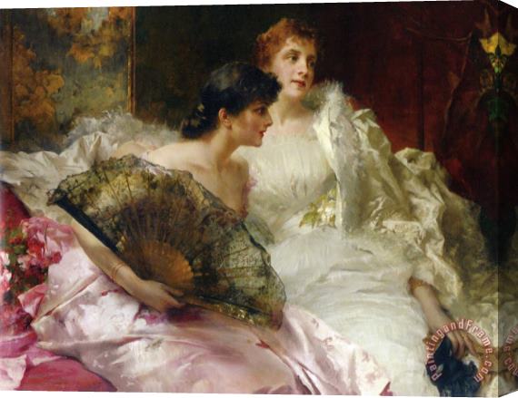 Conrad Kiesel After The Ball Stretched Canvas Painting / Canvas Art
