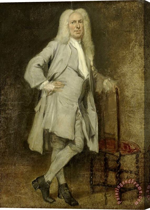 Cornelis Troost Portrait of Jan Lepeltak, Timber Merchant in Amsterdam, Regent of The Aalmoezeniersweeshuis Orphanage Stretched Canvas Painting / Canvas Art