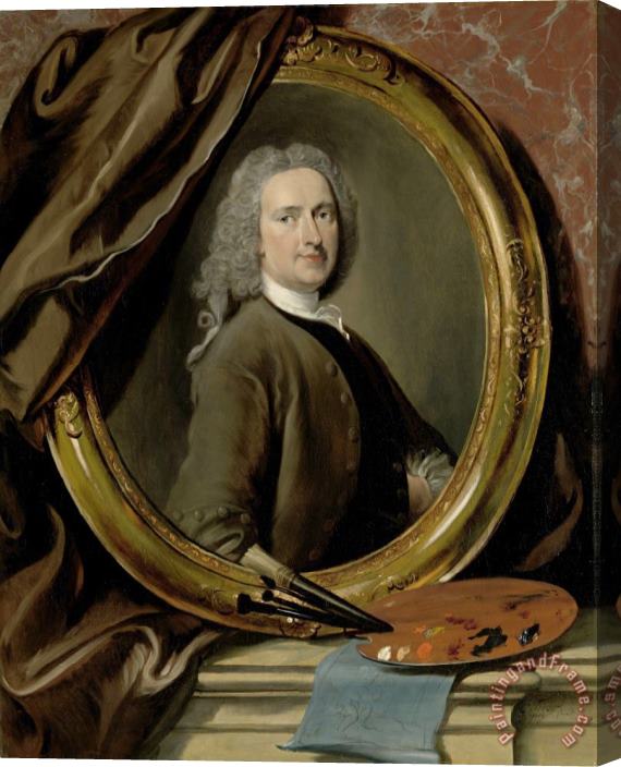 Cornelis Troost Self Portrait Stretched Canvas Painting / Canvas Art