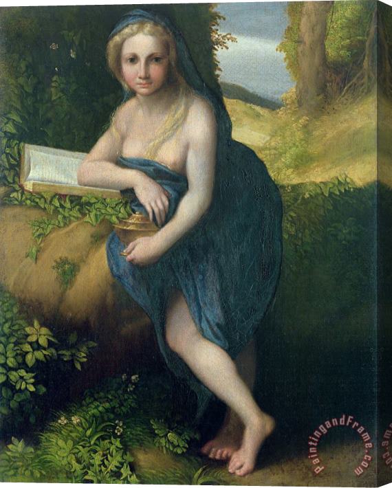 Correggio The Magdalene Stretched Canvas Print / Canvas Art