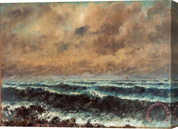 Courbet, Gustave Autumn Sea Stretched Canvas Print / Canvas Art