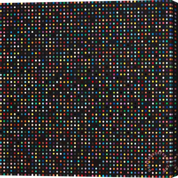 Damien Hirst Barium Carbonate 13c, 2008 Stretched Canvas Print / Canvas Art