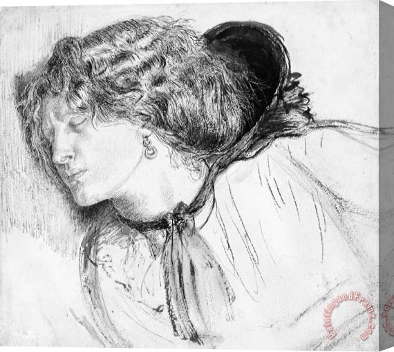 Dante Gabriel Rossetti Found 2 Stretched Canvas Print / Canvas Art