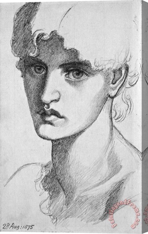 Dante Gabriel Rossetti Jane Morris Stretched Canvas Painting / Canvas Art