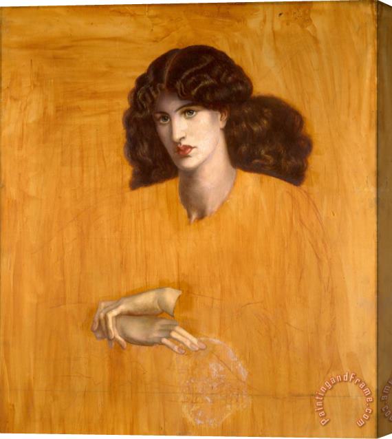 Dante Gabriel Rossetti La Donna Della Finestra (the Lady of Pity) Stretched Canvas Print / Canvas Art