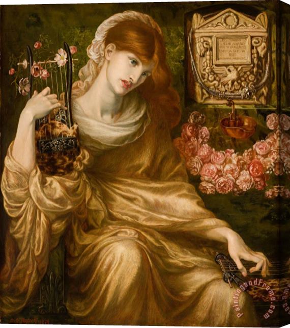 Dante Gabriel Rossetti Roman Widow Stretched Canvas Painting / Canvas Art