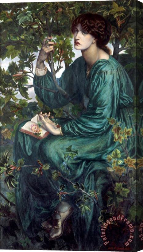 Dante Gabriel Rossetti The Day Dream Stretched Canvas Painting / Canvas Art