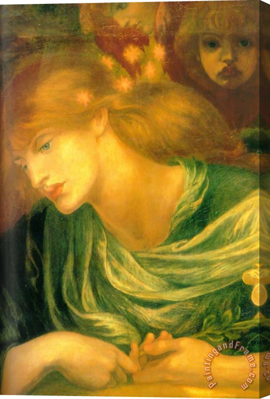 Dante Gabriel Rossetti Unknown Stretched Canvas Print / Canvas Art