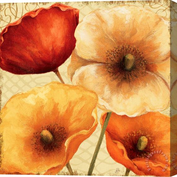 Daphne Brissonnet Poppy Spice III Stretched Canvas Painting / Canvas Art