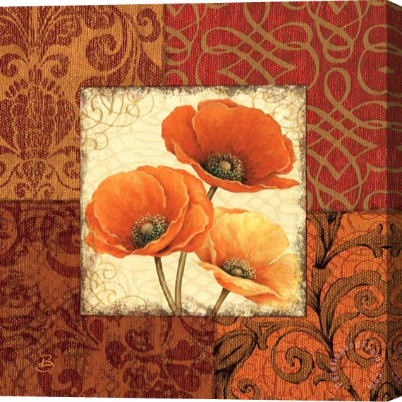 Daphne Brissonnet Poppy Spices I Stretched Canvas Print / Canvas Art