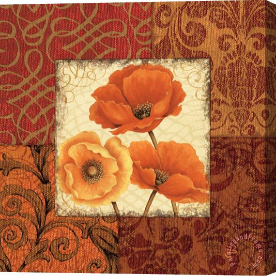 Daphne Brissonnet Poppy Spices II Stretched Canvas Print / Canvas Art