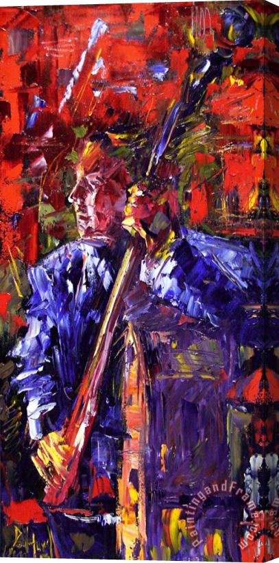 Debra Hurd Bass Walk-up Stretched Canvas Painting / Canvas Art