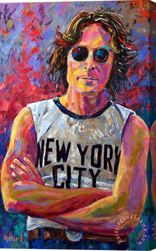 Debra Hurd Lennon New York Stretched Canvas Print / Canvas Art