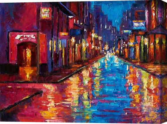 Debra Hurd New Orleans Magic Stretched Canvas Painting / Canvas Art