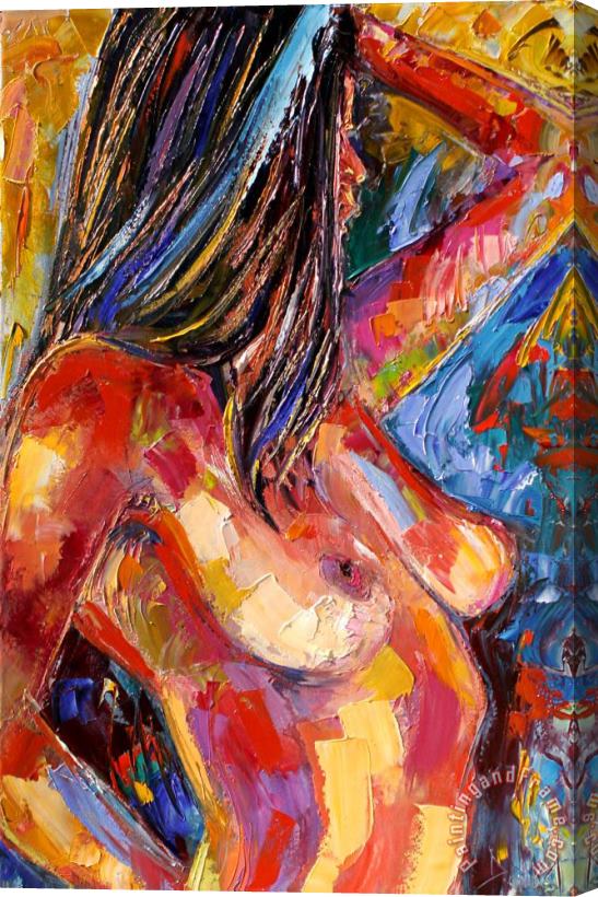 Debra Hurd Nude Stretched Canvas Print / Canvas Art