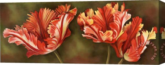 Debra Lake Blooming 2 Stretched Canvas Painting / Canvas Art