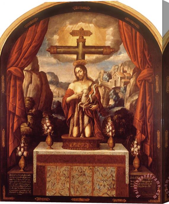 Diego De Sanabria Saint John of The Cross Stretched Canvas Print / Canvas Art
