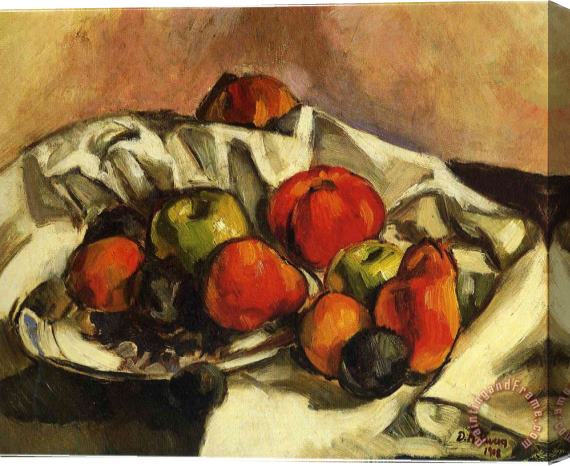 Diego Rivera Still Life 1918 Stretched Canvas Print / Canvas Art