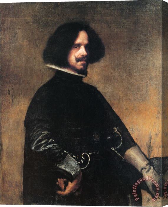 Diego Velazquez Self Portrait 2 Stretched Canvas Print / Canvas Art