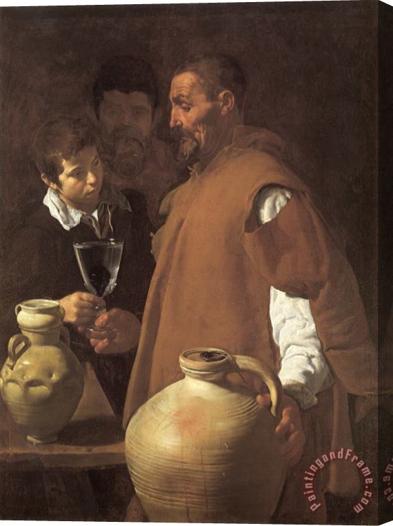 Diego Velazquez The Waterseller of Seville 1623 Stretched Canvas Print / Canvas Art