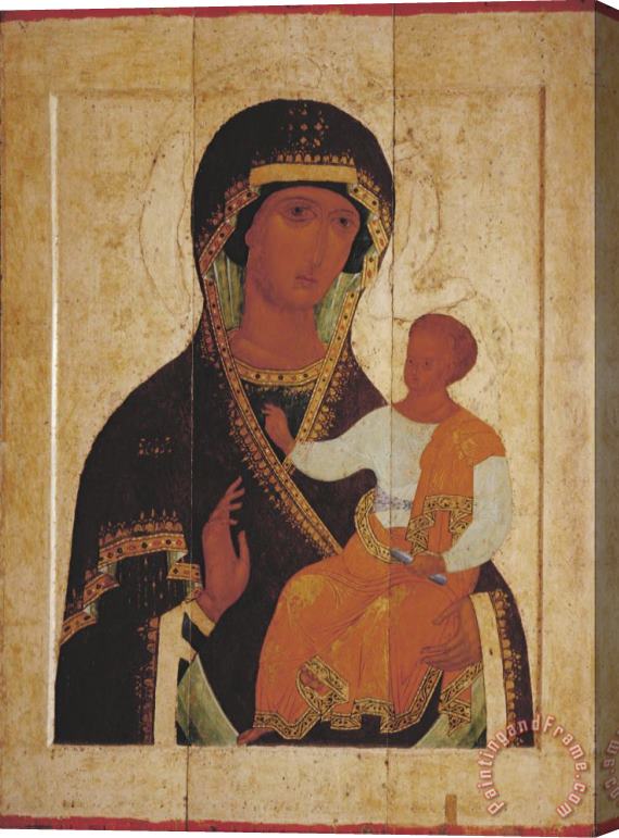 Dionysius And Workshop The Mother of God Hodigitria Stretched Canvas Print / Canvas Art