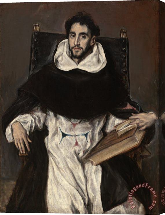 Domenikos Theotokopoulos, El Greco Fray Hortensio Felix Paravicino Stretched Canvas Painting / Canvas Art