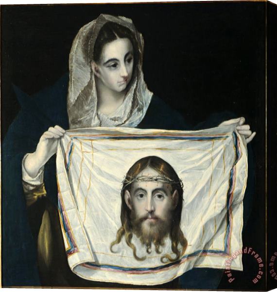 Domenikos Theotokopoulos, El Greco La Veronica Stretched Canvas Painting / Canvas Art