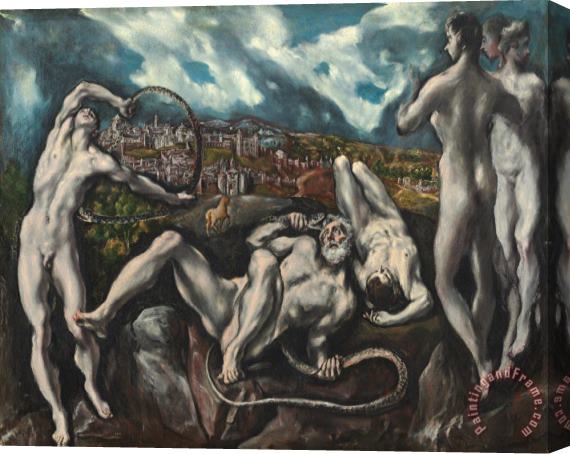 Domenikos Theotokopoulos, El Greco Laocoon Stretched Canvas Painting / Canvas Art