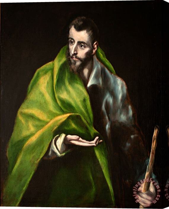 Domenikos Theotokopoulos, El Greco St. James The Greater Stretched Canvas Print / Canvas Art