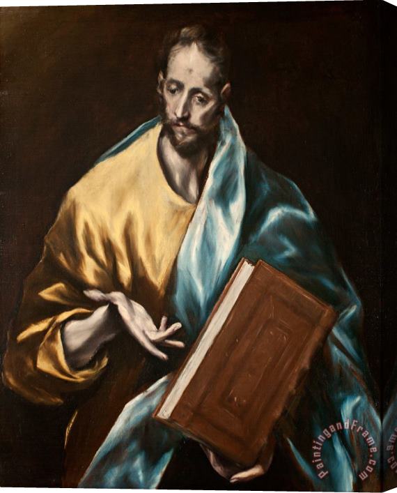 Domenikos Theotokopoulos, El Greco St. James The Less Stretched Canvas Print / Canvas Art