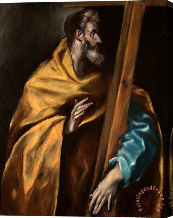 Domenikos Theotokopoulos, El Greco St. Philip Stretched Canvas Painting / Canvas Art