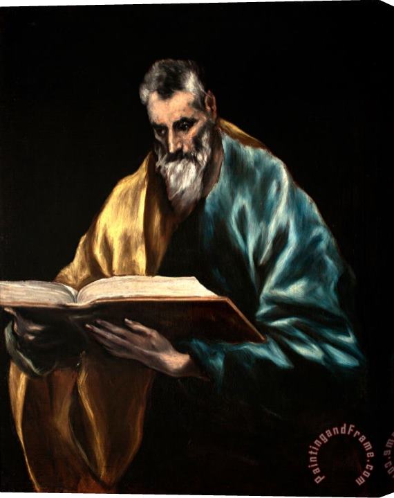 Domenikos Theotokopoulos, El Greco St. Simon Stretched Canvas Print / Canvas Art