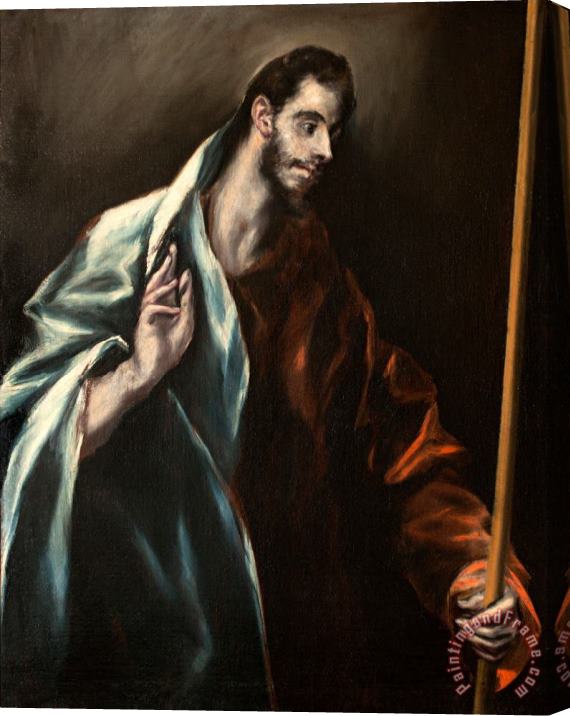 Domenikos Theotokopoulos, El Greco St. Thomas Stretched Canvas Print / Canvas Art