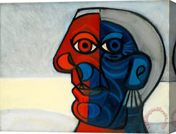 Dora Maar Portrait De Picasso Stretched Canvas Painting / Canvas Art