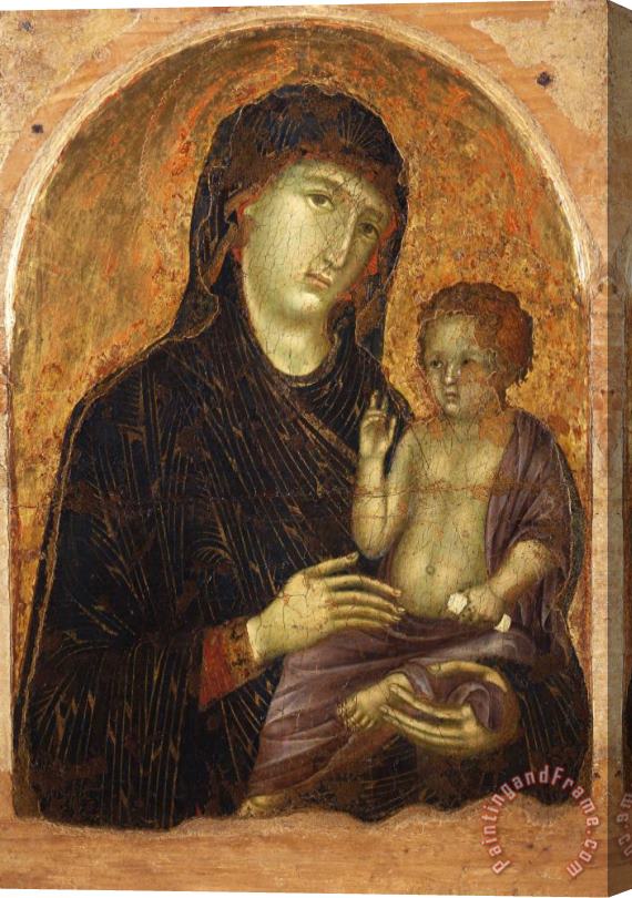 Duccio Madonna with Child Stretched Canvas Print / Canvas Art