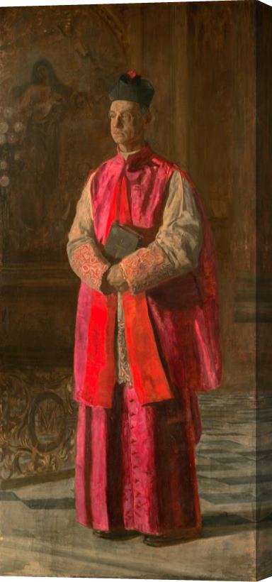Eadweard J. Muybridge Monsignor James P. Turner Stretched Canvas Print / Canvas Art