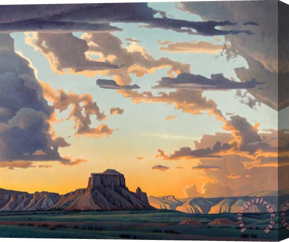 Ed Mell Opening Skies Stretched Canvas Print / Canvas Art
