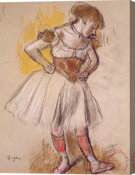 Edgar Degas Dancer Stretched Canvas Print / Canvas Art