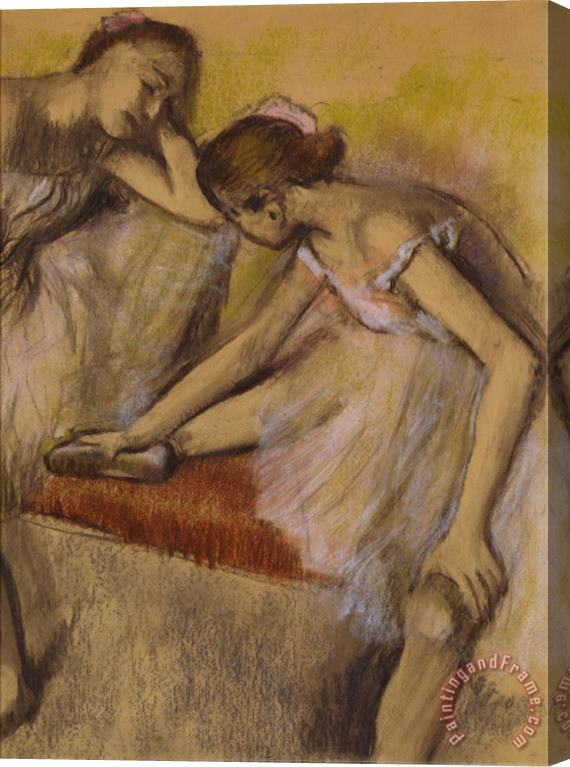 Edgar Degas Dancers in Repose Stretched Canvas Print / Canvas Art