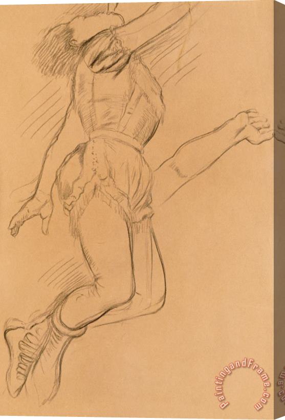Edgar Degas Mademoiselle La La At The Circus Fernando Stretched Canvas Print / Canvas Art