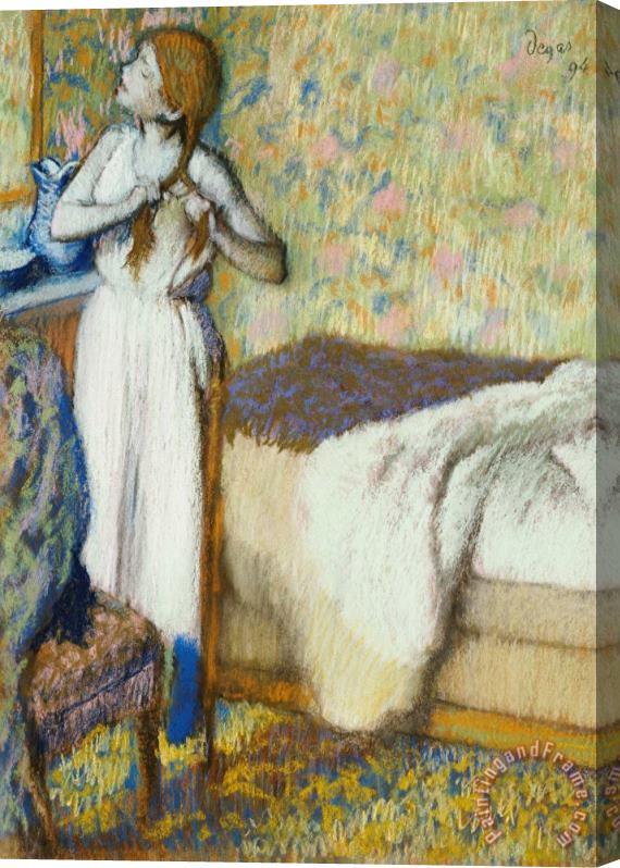 Edgar Degas Morning Toilet Stretched Canvas Print / Canvas Art
