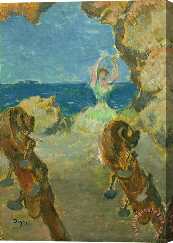 Edgar Degas The Ballet Dancer Stretched Canvas Painting / Canvas Art