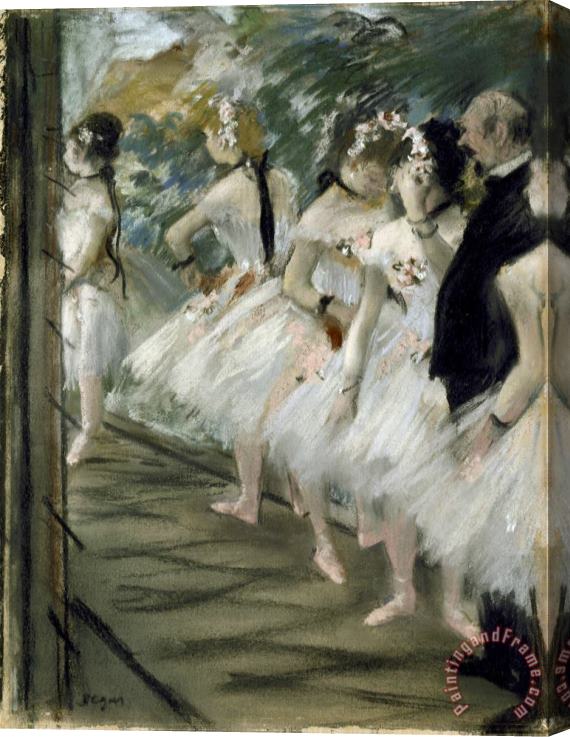 Edgar Degas The Ballet Stretched Canvas Print / Canvas Art
