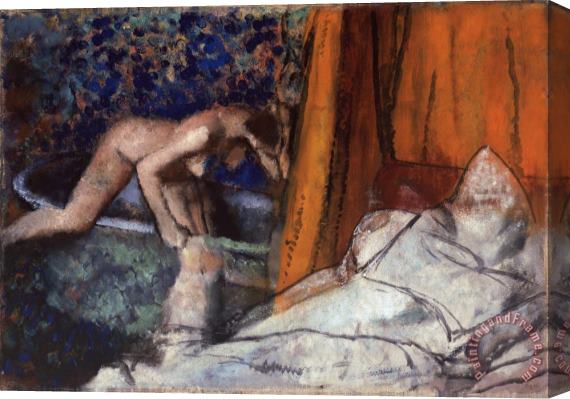 Edgar Degas The Bath (le Bain) Stretched Canvas Painting / Canvas Art