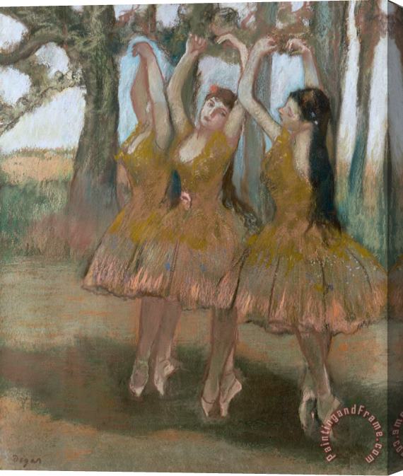 Edgar Degas The Greek Dance Stretched Canvas Print / Canvas Art