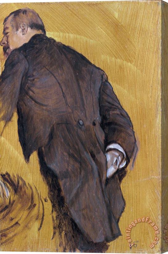 Edgar Degas The Impresario Stretched Canvas Painting / Canvas Art