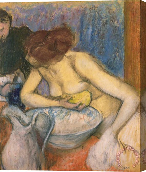 Edgar Degas The Toilet Stretched Canvas Print / Canvas Art
